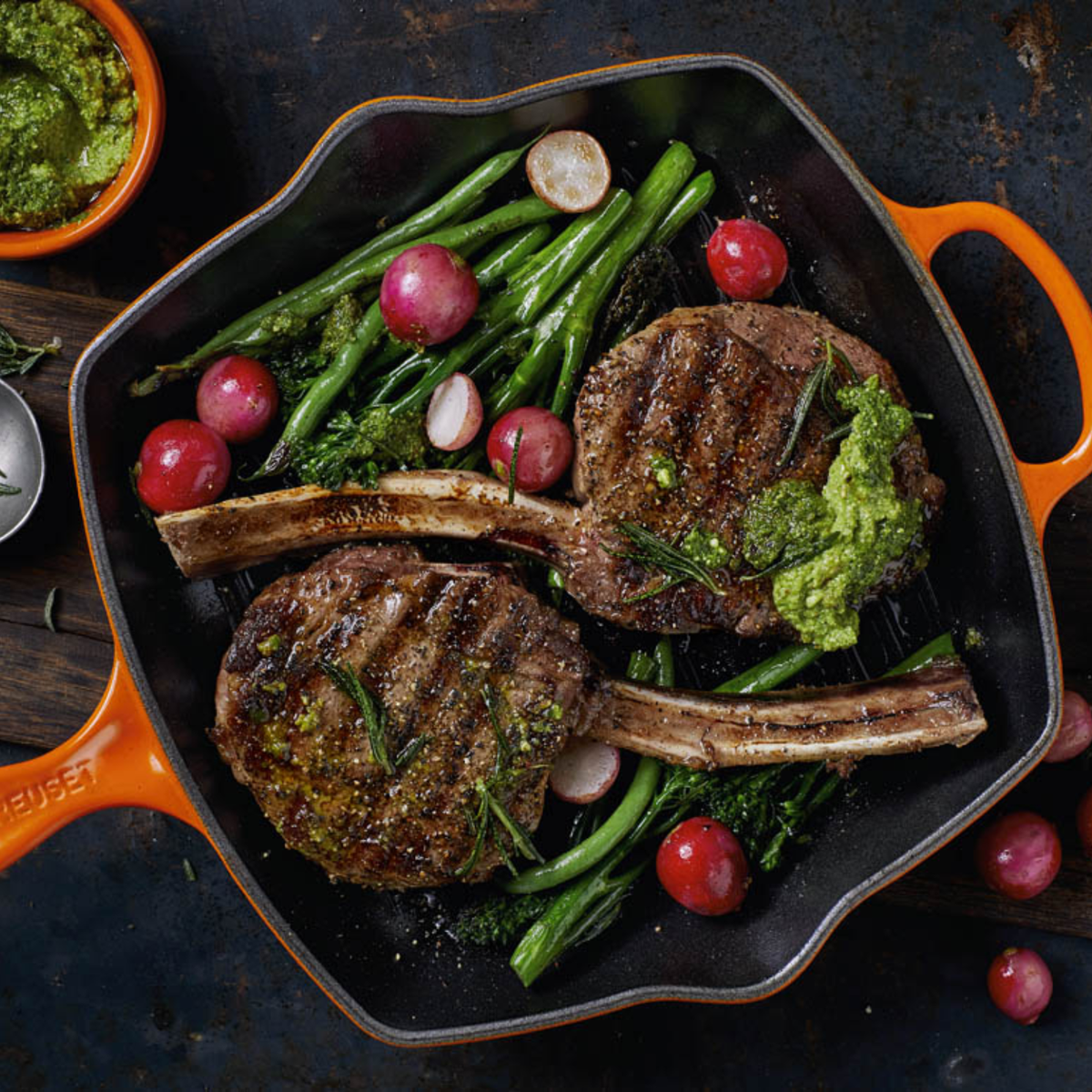 Le Creuset Signature Cast Iron Square Grillit