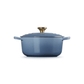 Le Creuset Signature Cast Iron Round Casserole 20cm Chambray