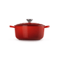 Le Creuset Signature Cast Iron Round Casserole 20cm Cerise