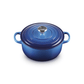 Le Creuset Signature Cast Iron Round Casserole 20cm Azure Blue