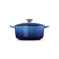 Le Creuset Signature Cast Iron Round Casserole 20cm Azure Blue