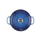 Le Creuset Signature Cast Iron Round Casserole 20cm Azure Blue