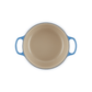 Le Creuset Signature Cast Iron Round Casserole 20cm Azure Blue