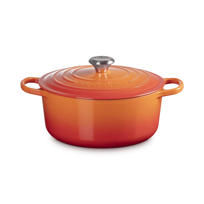 Le Creuset Signature Cast Iron Round Casserole 26cm Volcanic Flame
