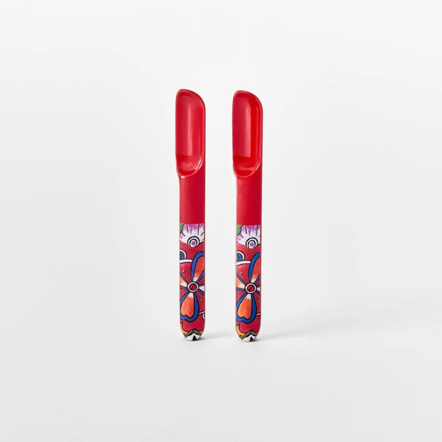 Prepara Taco Spoons Red 2-Pack