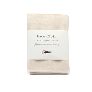 Nawrap Organic Cotton Mini Face Towel Ivory