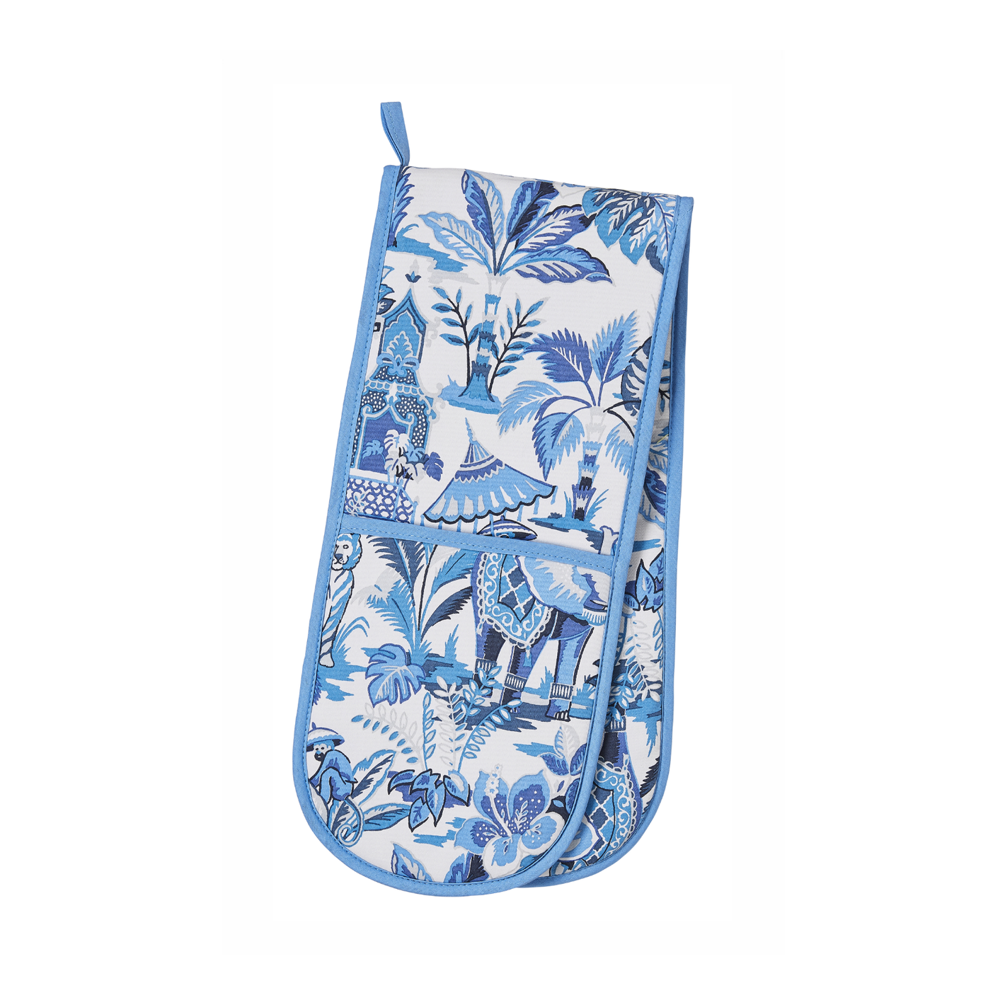 Ulster Weavers Double Oven Glove India Blue