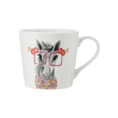 Mikasa x TipperleyHill Fine China Mug 380ml Horse
