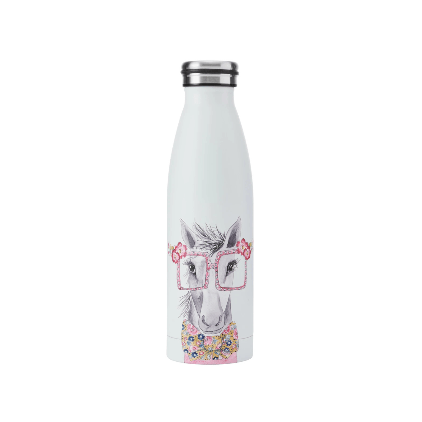 Mikasa x TipperleyHill Water Bottle 500ml Horse