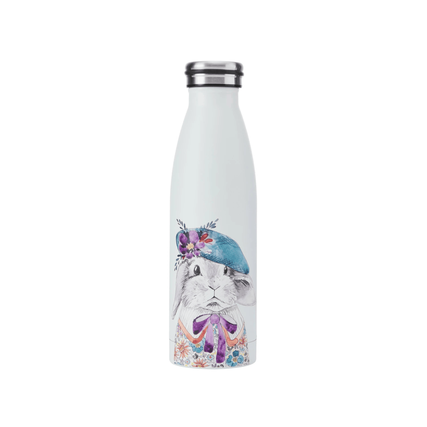 Mikasa x TipperleyHill Water Bottle 500ml Rabbit