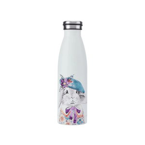Mikasa x TipperleyHill Water Bottle 500ml Rabbit
