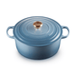 Le Creuset Signature Cast Iron Round Casserole 28cm Chambray
