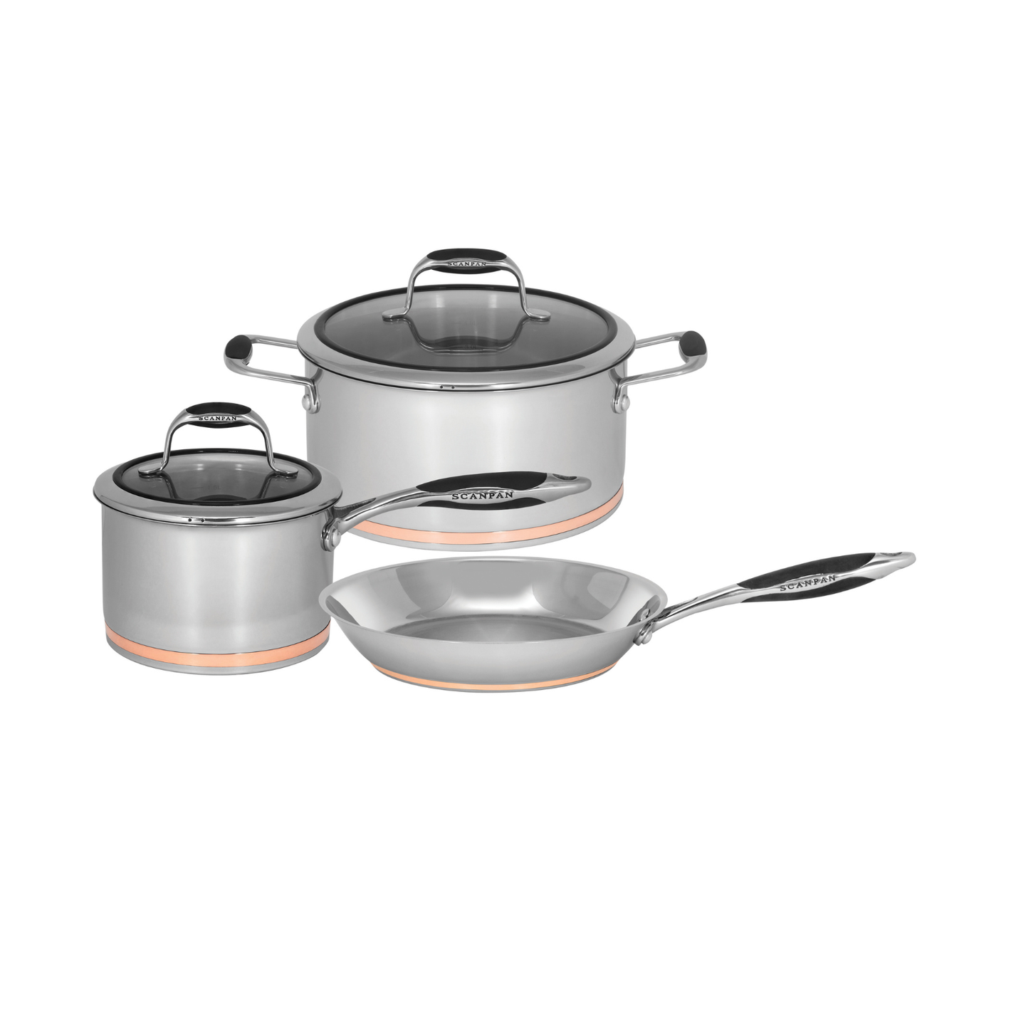 Scanpan Coppernox Complete Starter Set 3-Piece