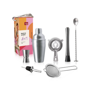 Vacu Vin Bar in a Box Cocktail Lover Cocktail Set 7 Piece