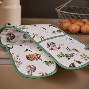 Ulster Weavers Double Oven Glove Rabbit Patch