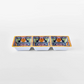 Prepara 3-Section Taco Tray Yellow