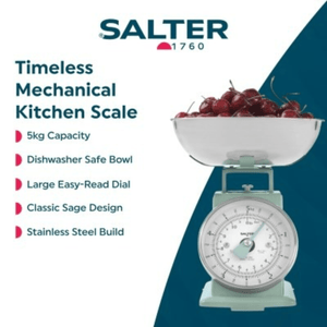 Salter Timeless Mechanical Kitchen Scales 5kg Capacity