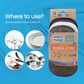 White Magic Eco Cloth Washing Up Pad 3-Pack Hampton
