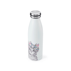Mikasa x TipperleyHill Water Bottle 500ml Cat