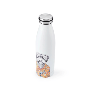 Mikasa x TipperleyHill Water Bottle 500ml Cockapoo Dog