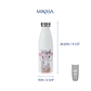 Mikasa x TipperleyHill Water Bottle 500ml Horse