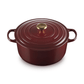 Le Creuset Signature Cast Iron Round Casserole 28cm Garnet