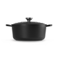 Le Creuset Signature Cast Iron Round Casserole 26cm Satin Black