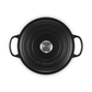 Le Creuset Signature Cast Iron Round Casserole 26cm Satin Black