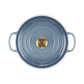 Le Creuset Signature Cast Iron Round Casserole 26cm Chambray