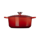 Le Creuset Signature Cast Iron Round Casserole 26cm Cerise