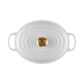Le Creuset Signature Cast Iron Oval Casserole 29cm White