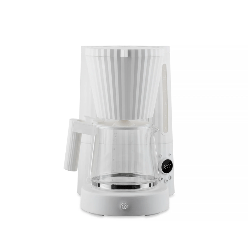 Alessi Plisse Drip Coffee Maker White