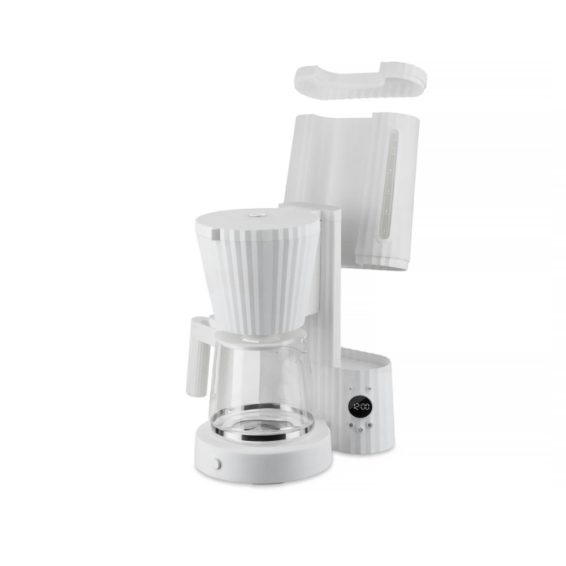 Alessi Plisse Drip Coffee Maker White