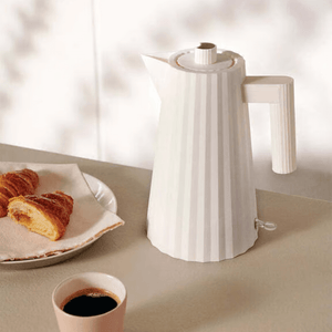 Alessi Plisse Kettle 1.7L White