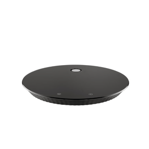 Alessi Plisse Kitchen Scale Black