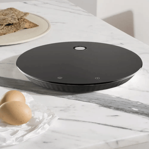 Alessi Plisse Kitchen Scale Black