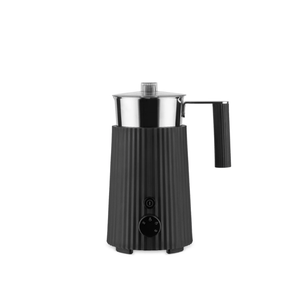 Alessi Plisse Milk Frother Black