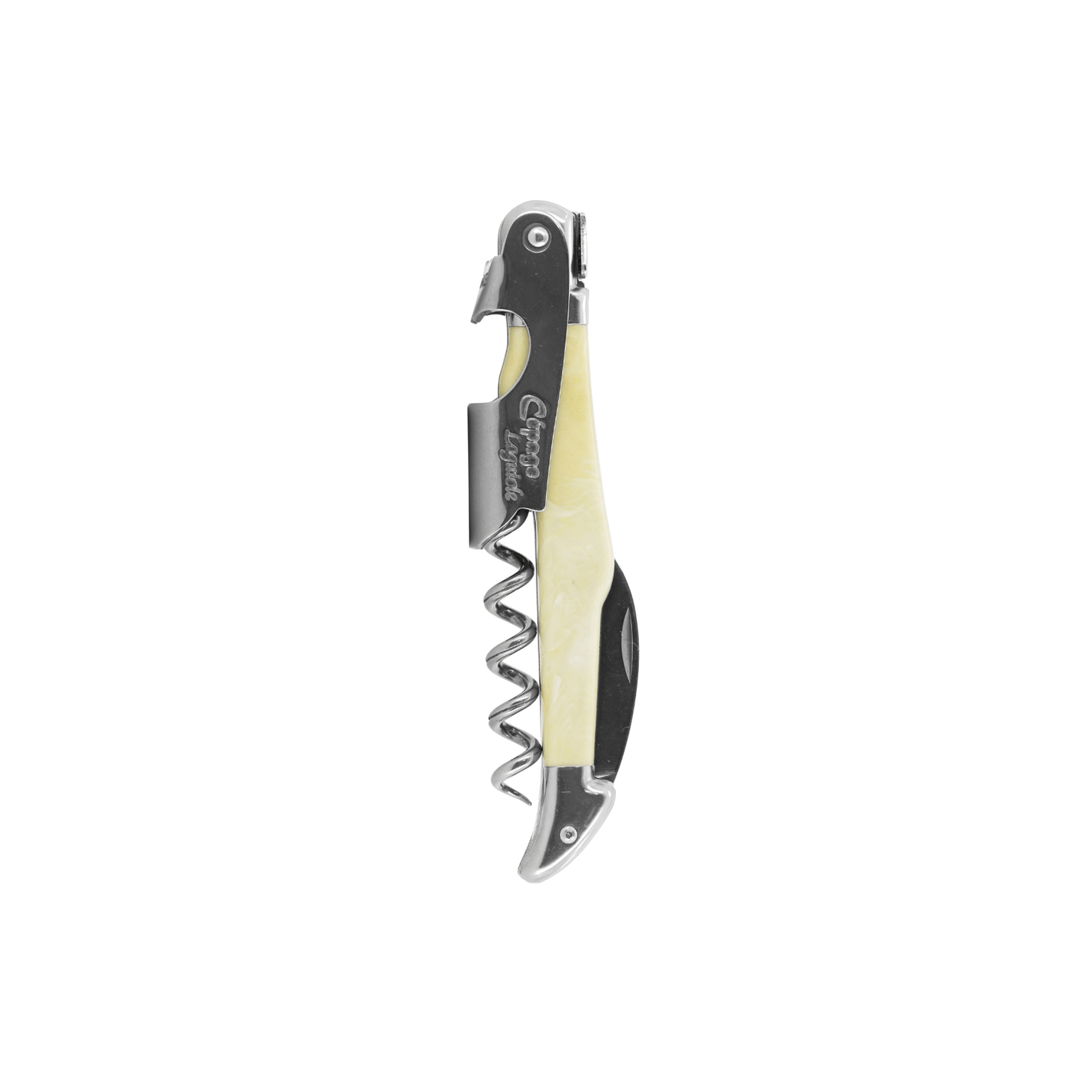 Andre Verdier Laguiole Cave Cepage Corkscrew Blonde Horn
