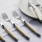 Andre Verdier Laguiole Classique Dinner Fork Set of 6 Ivory