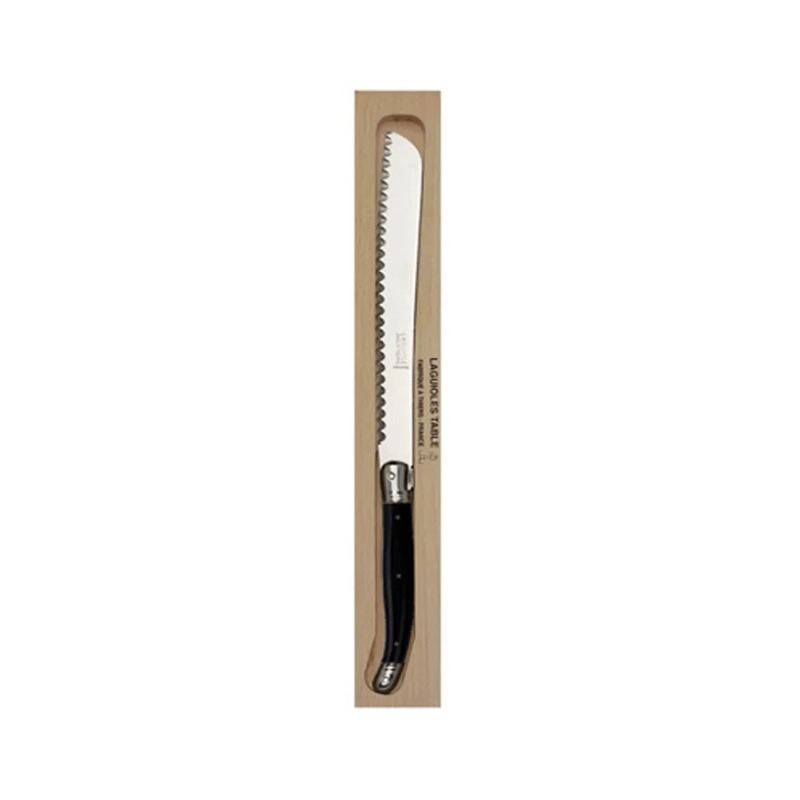 Andre Verdier Laguiole Debutant Bread Knife Black