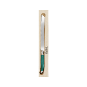 Andre Verdier Laguiole Debutant Bread Knife Pale Forest Green