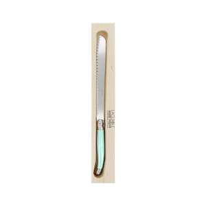 Andre Verdier Laguiole Debutant Bread Knife Pale Green