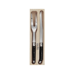 Andre Verdier Laguiole Debutant Carving Set Black