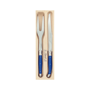 Andre Verdier Laguiole Debutant Carving Set Navy