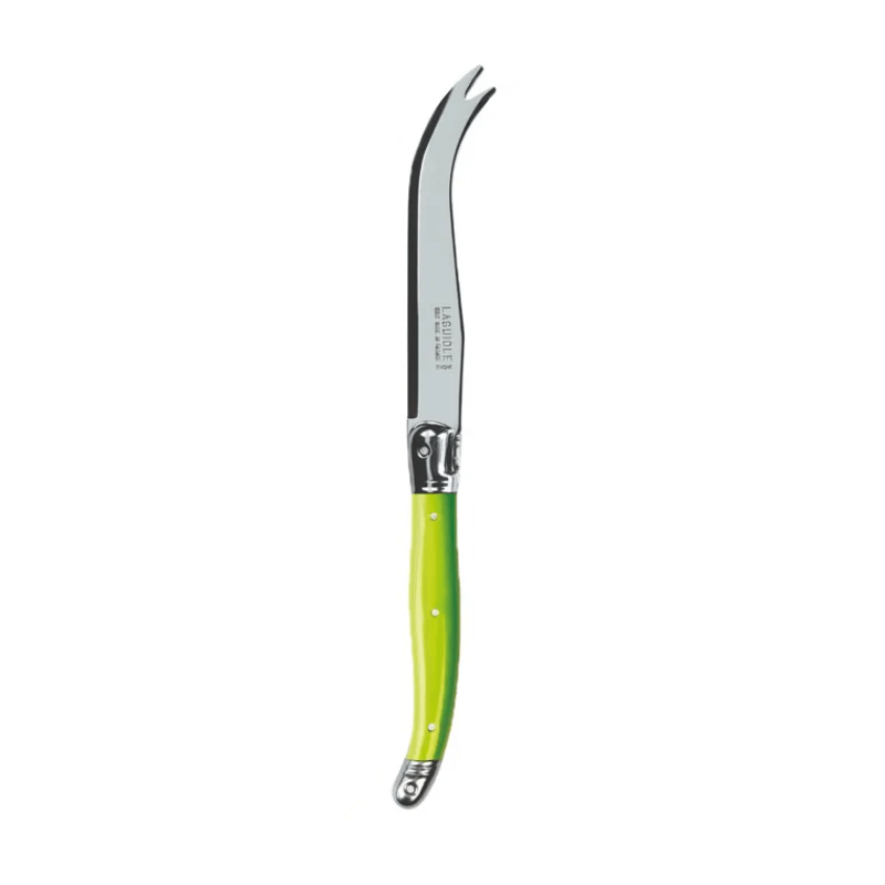 Andre Verdier Laguiole Debutant Cheese Knife Green