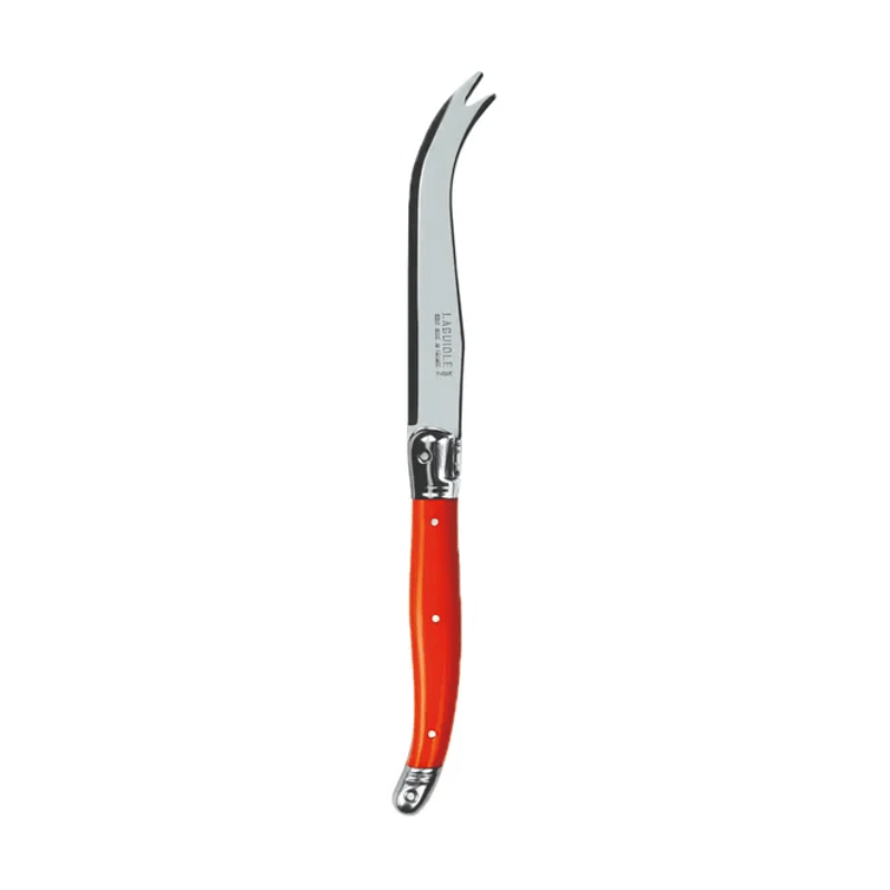 Andre Verdier Laguiole Debutant Cheese Knife Orange