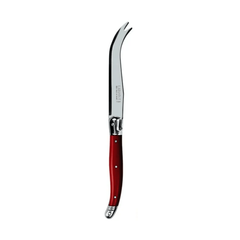 Andre Verdier Laguiole Debutant Cheese Knife Red