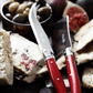 Andre Verdier Laguiole Debutant Cheese Set of 6 Black