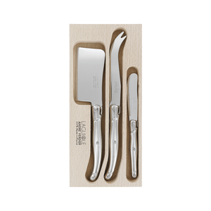 Andre Verdier Laguiole Debutant Cheese Spreader Small Set of 3 Stainless Steel