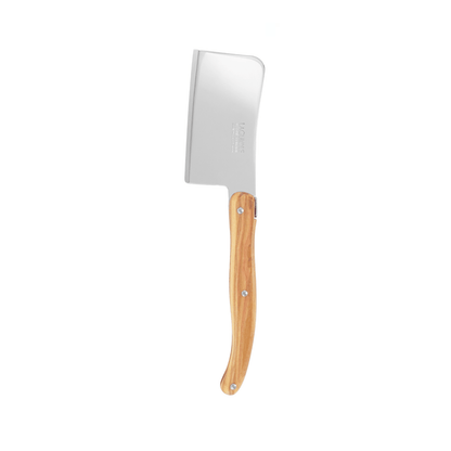 Andre Verdier Laguiole Debutant Country Cheese Cleaver Olive Wood